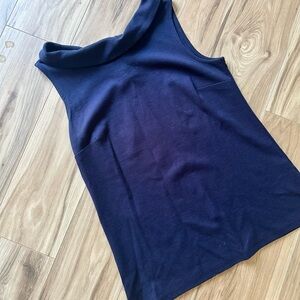 Talbots xs navy top